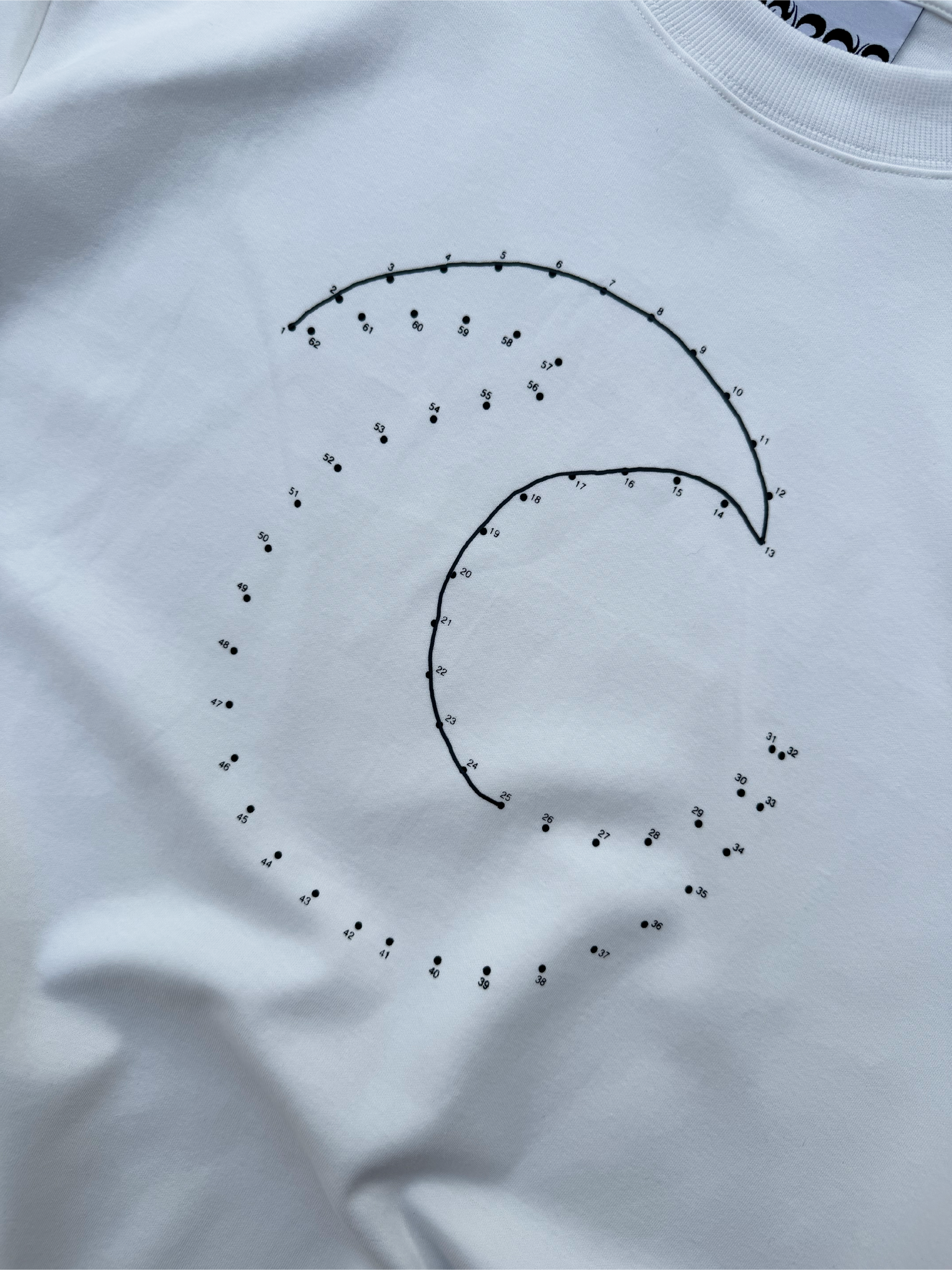 DRAW TEE - WHITE