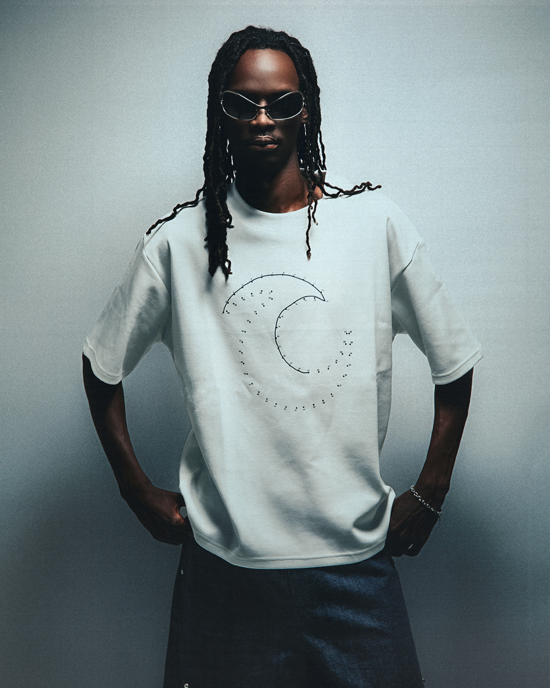 DRAW TEE - WHITE
