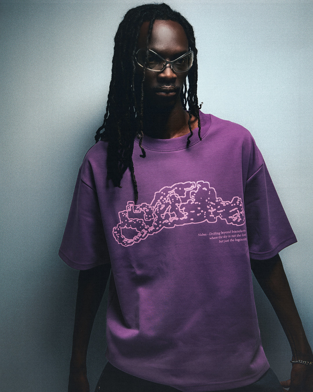 MOTORBIKE TEE - PURPLE